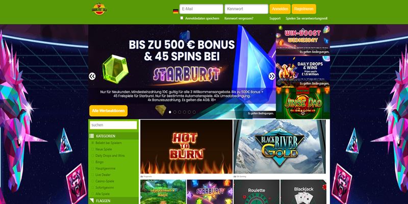 Slot Fruity Casino Test