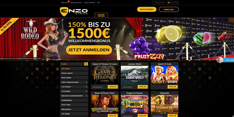 Enzo Casino Test