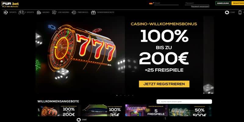 PWR.bet Casino Test