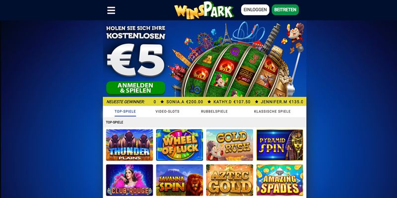 Winspark Casino Test