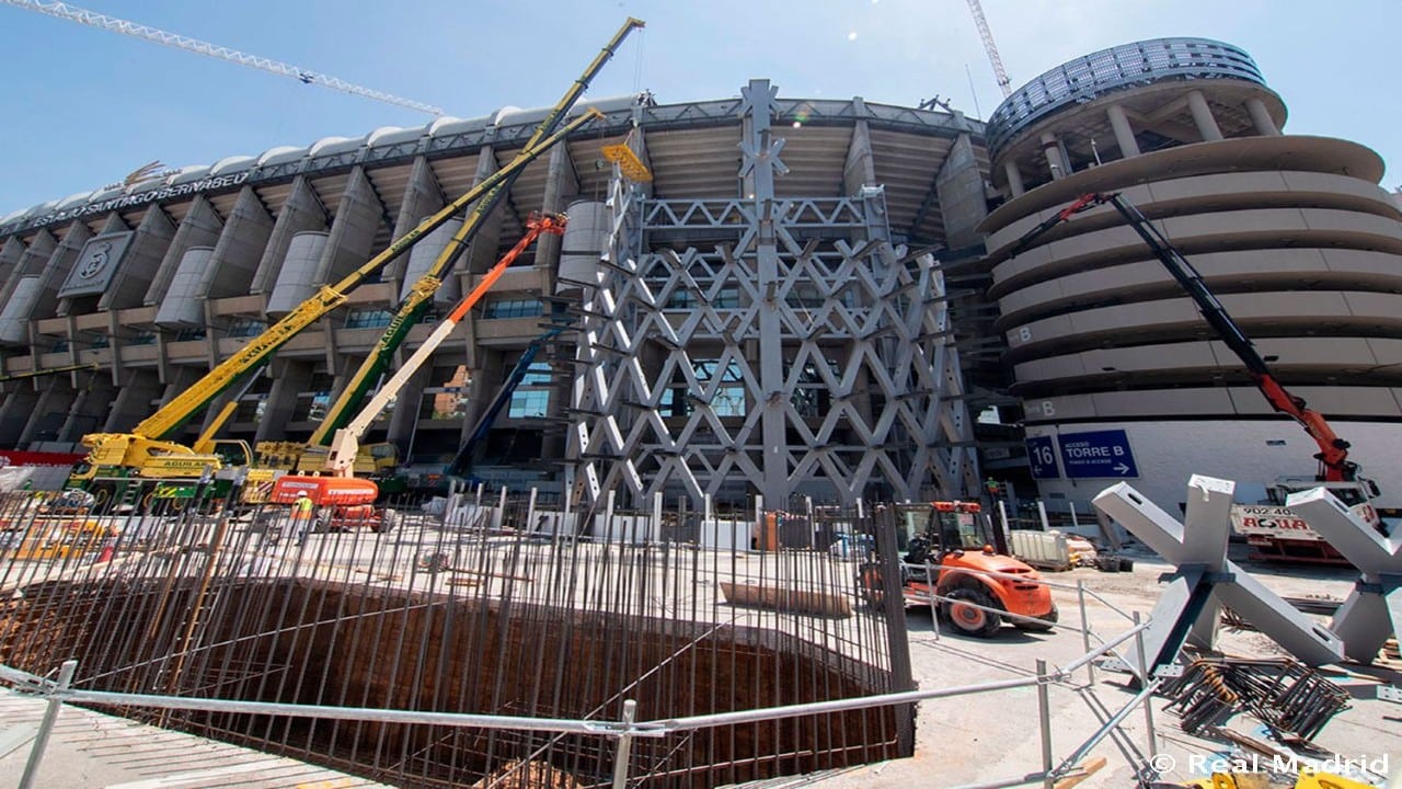Real Madrid Bauarbeiten bestes Stadion der Welt
