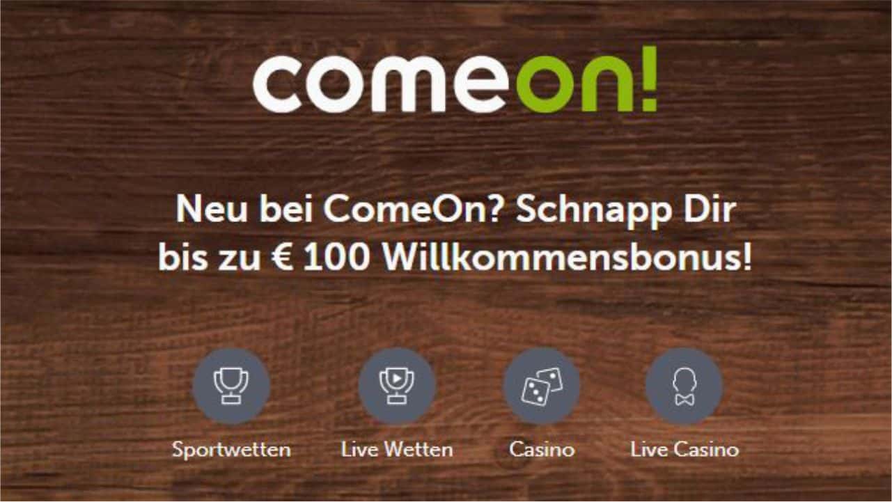 Comeon Casino Bonus gratis