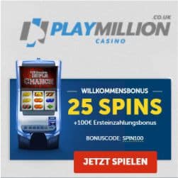 Playmillion Bonus Code