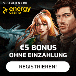  Energy Casino Bonus Code ohne Einzahlung