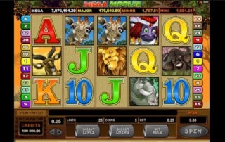Mega Moolah Jackpot