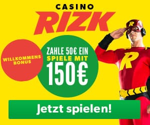 Rizk Casino Bonus Code