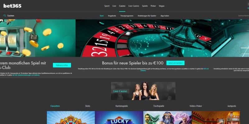 Bet365 Casino Test