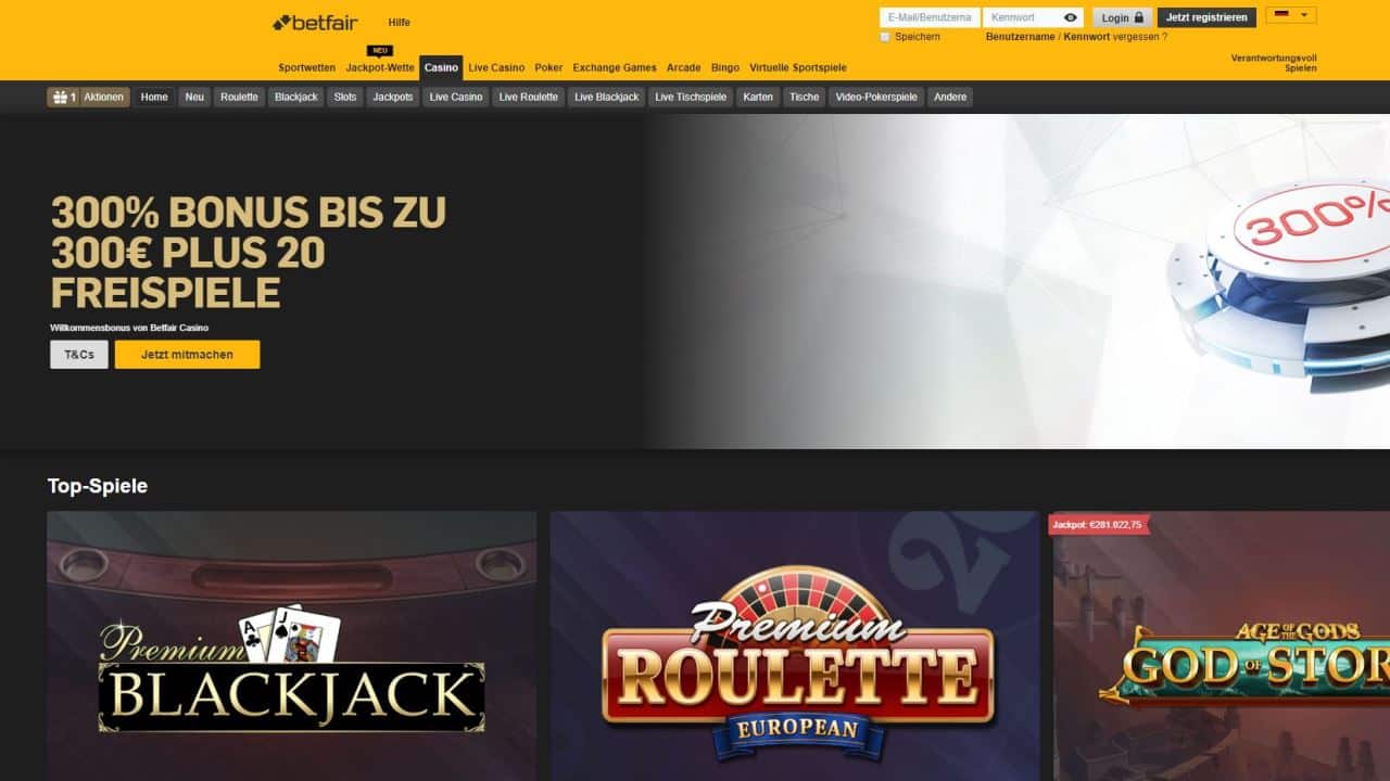 BetFair Casino