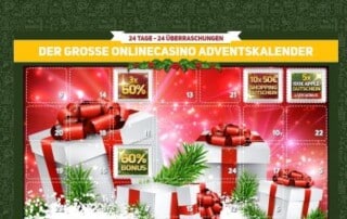 OnlineCasino Deutschland Adventskalender