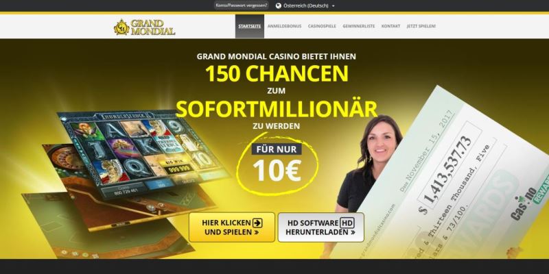 Grand Mondial Casino Test