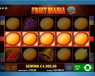 Fruit Mania Golden Nights