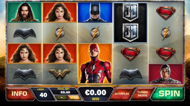 Justice League Playtech