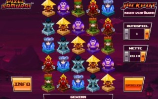 Pixel Samurai Spielautomat