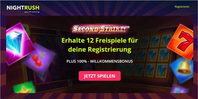 Nightrush Casino Freispiele neu