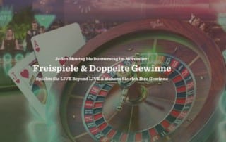 Freispiele im Mr. Green Live Casino