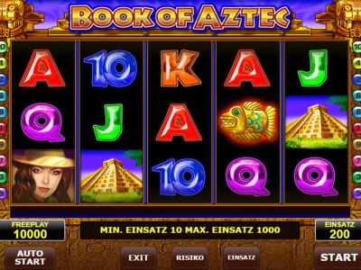 Book of Aztec Casino Casinia