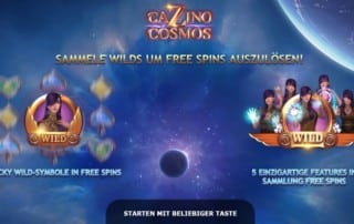 Cazino Cosmos Spielautomaten