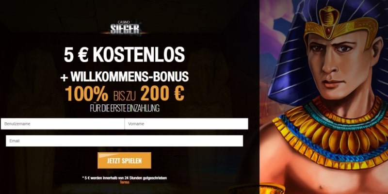 Casino Sieger Bonus ohne Einzahlung