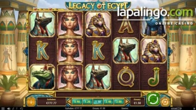 Bonus ohne Einzahlung Legacy of Egypt im Lapalingo Casino