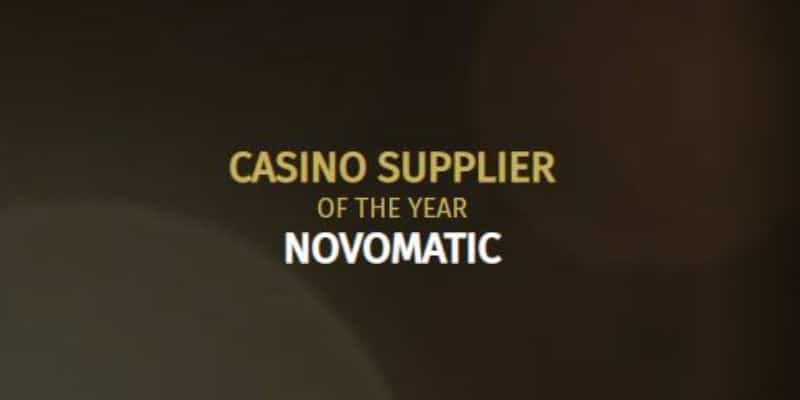 Novomatic „Bester Casino Lieferant“