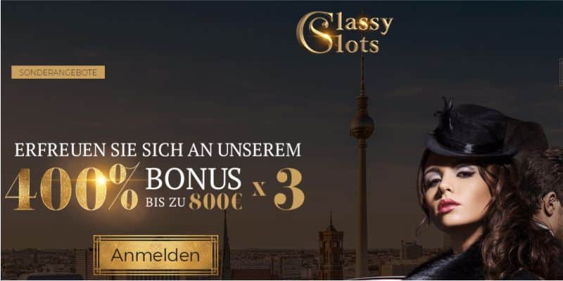 Classy Slots Bonus