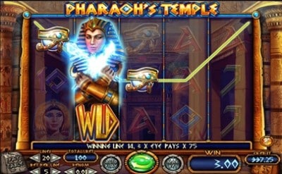 Pharaoh's Temple Spielautomat Freispiele