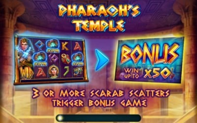 Pharaoh's Temple Spielautomat Scatter