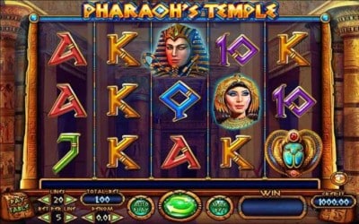 Pharaoh's Temple Spielautomat Symbole