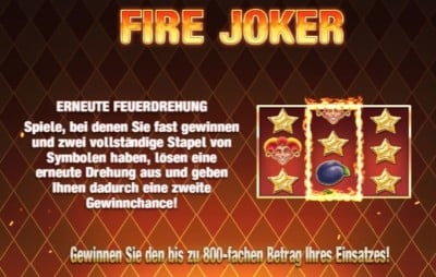 Fire Joker Slot - Feuerdrehung