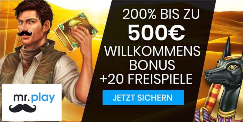 Mr Play Casino Bonus