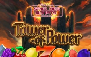 Tower of Power Spielautomaten von Gamomat Logo