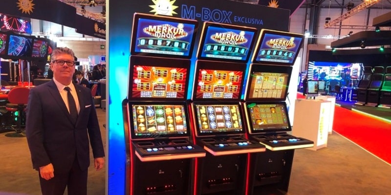 TOP Spielautomat Merkur M-Box