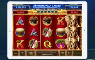 Diamond Link Mighty Elephant Spielautomaten