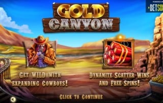 Gold Canyon Spielautomaten