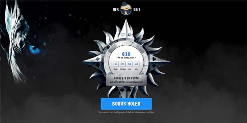 Mr Bet Casino Bonus