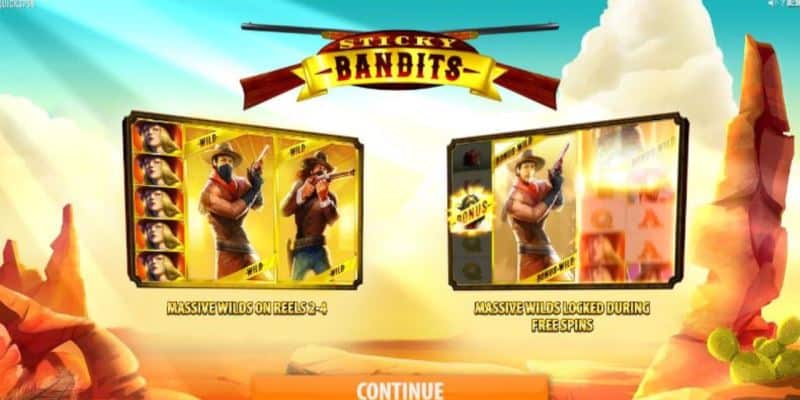 Sticky Bandits 2 Spielautomaten