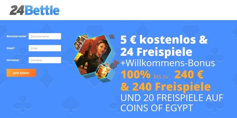 24Bettle Casino Bonus