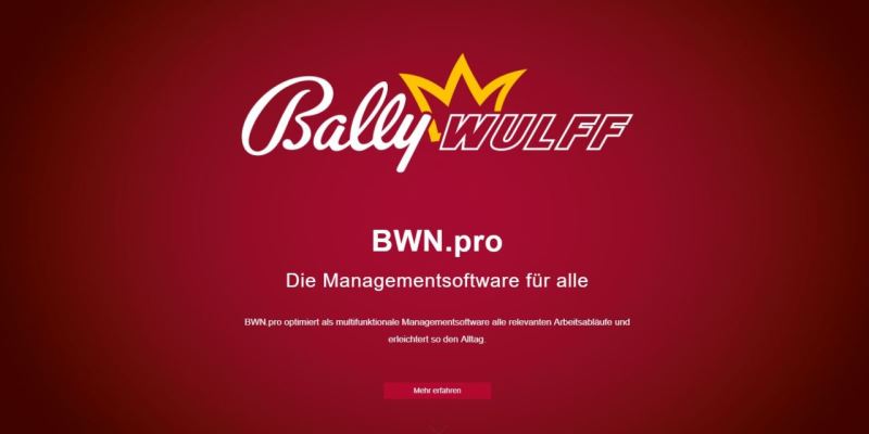 Bally Wulff BWN.pro