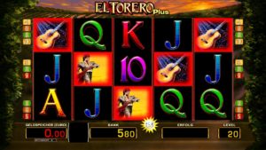 El Torero online Spielautomat Symbole Merkur Magie