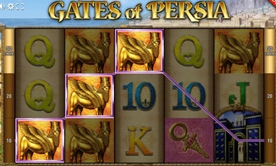 Gates of Persia Spielautomat Mega Gewinn