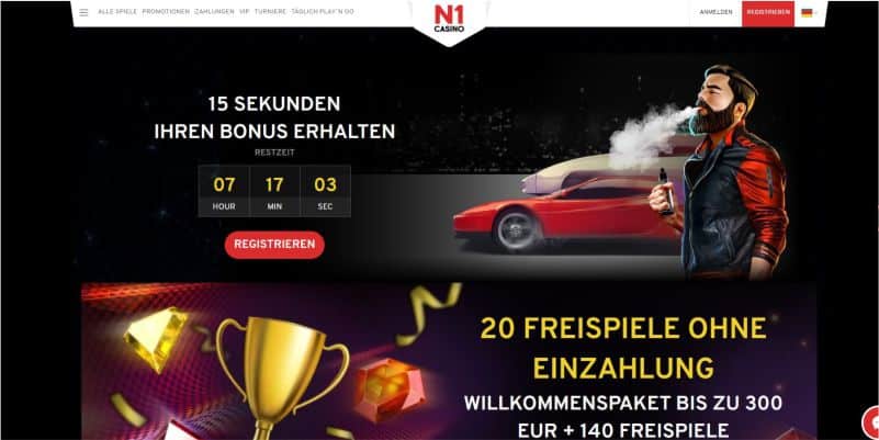 N1 Casino Bonus