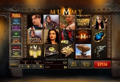 The Mummy Spielautomat kostenlos spielen - Symbole