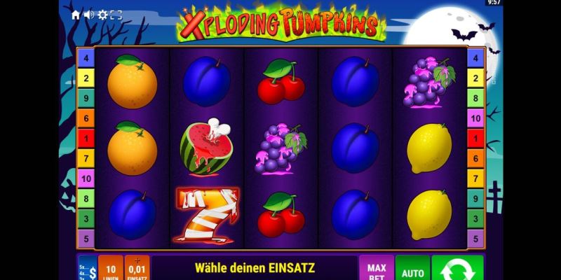 Xploding Pumpkins Spielautomaten
