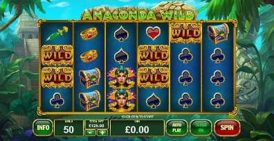 Anaconda Wild Spielautomat kostenlos spielen - Wilds