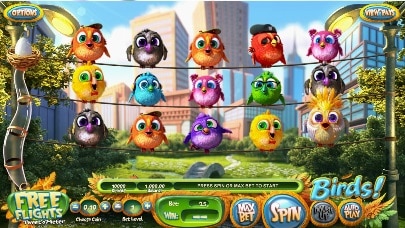 Birds Spielautomat Betsoft - Symbole