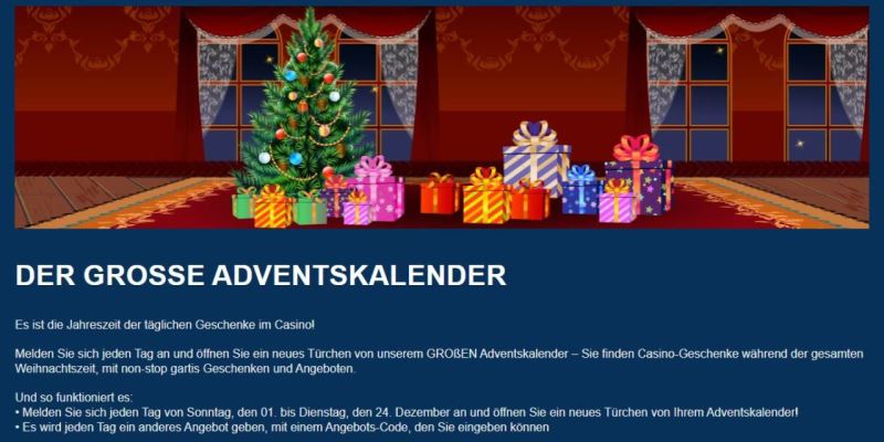 Europa Casino Adventskalender 