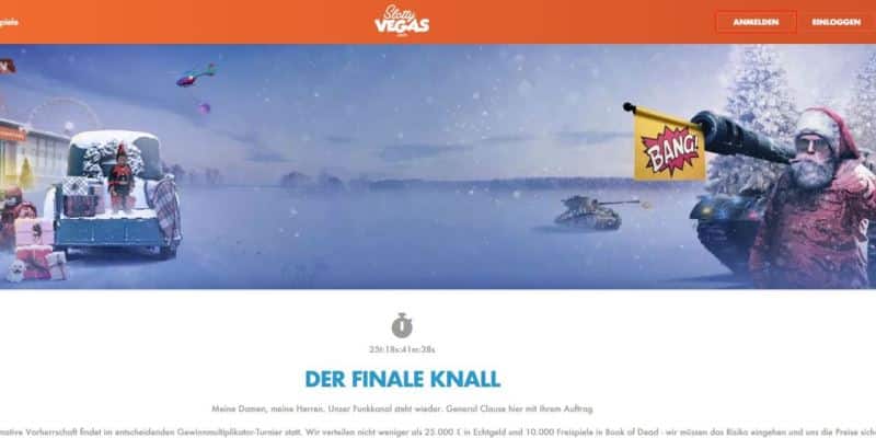 Slotty Vegas Adventskalender 