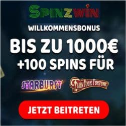 Spinzwin Bonus Code