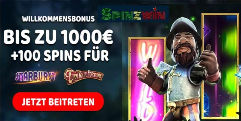 Spinzwin Casino Bonus neu