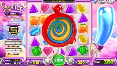 Sugarpop Spielautomat kostenlos - Lollipop Feature